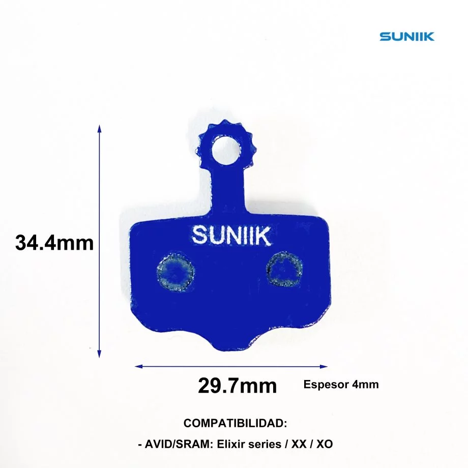 Pastilla de freno resina de disco hidráulico 1002 1