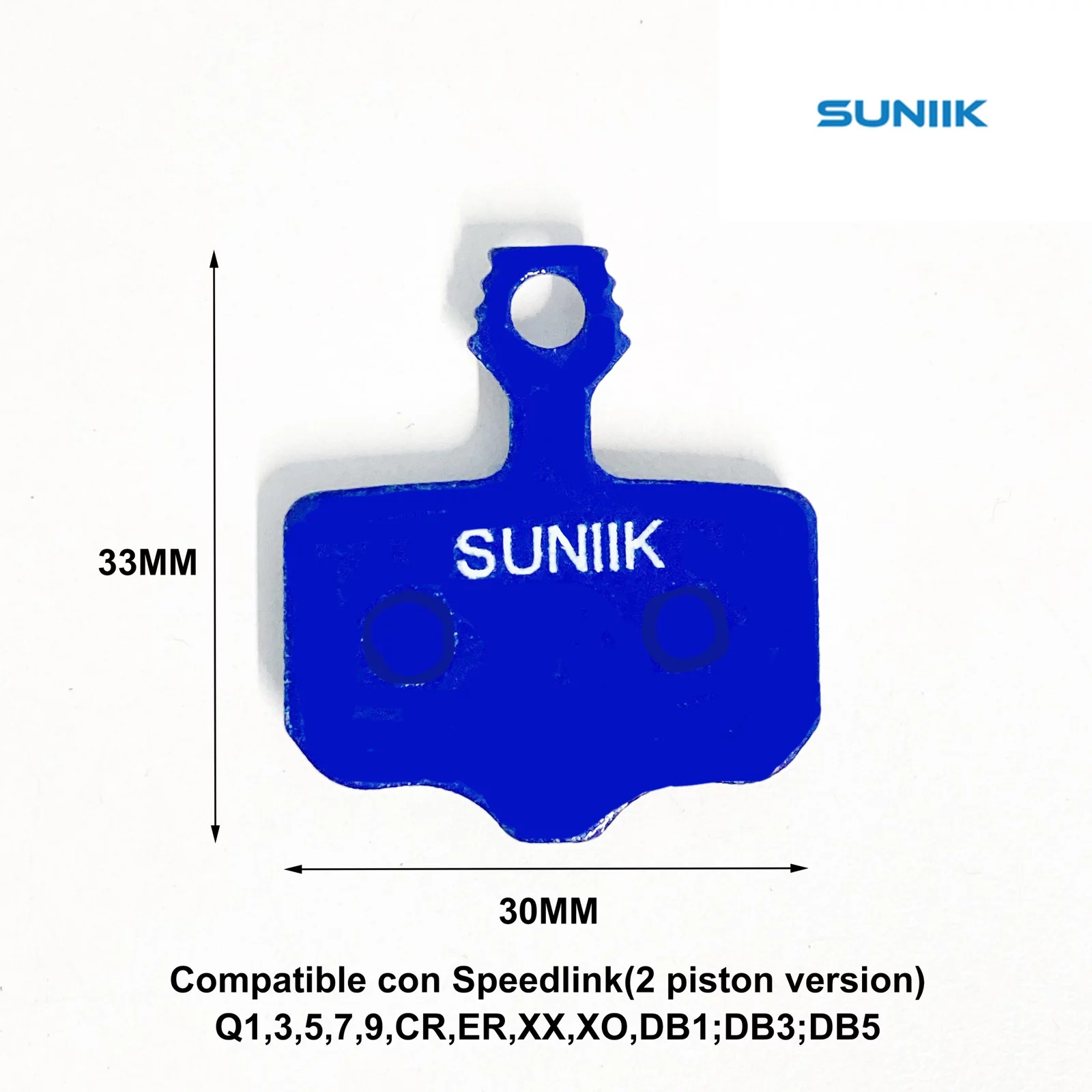 Pastilla de freno resina de disco hidráulico 1021 2