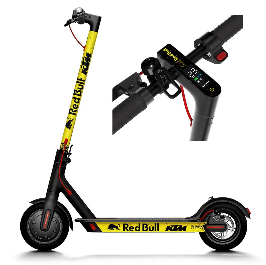 redbull 6 piezas amarillo