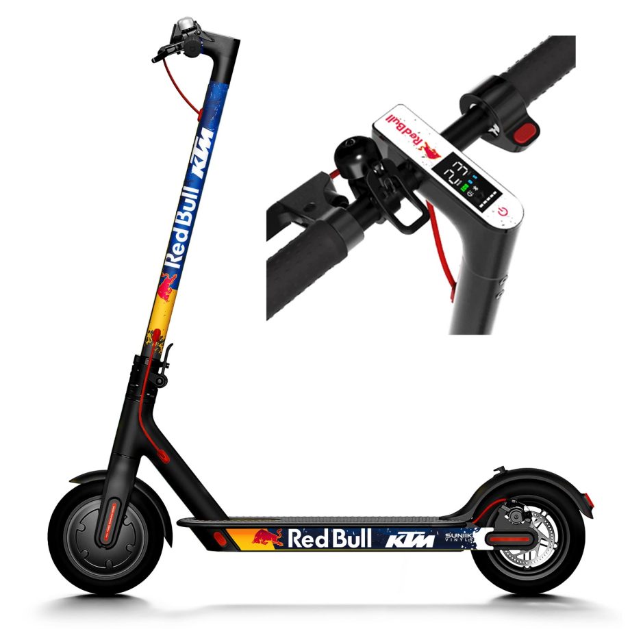 redbull 6 piezas azul