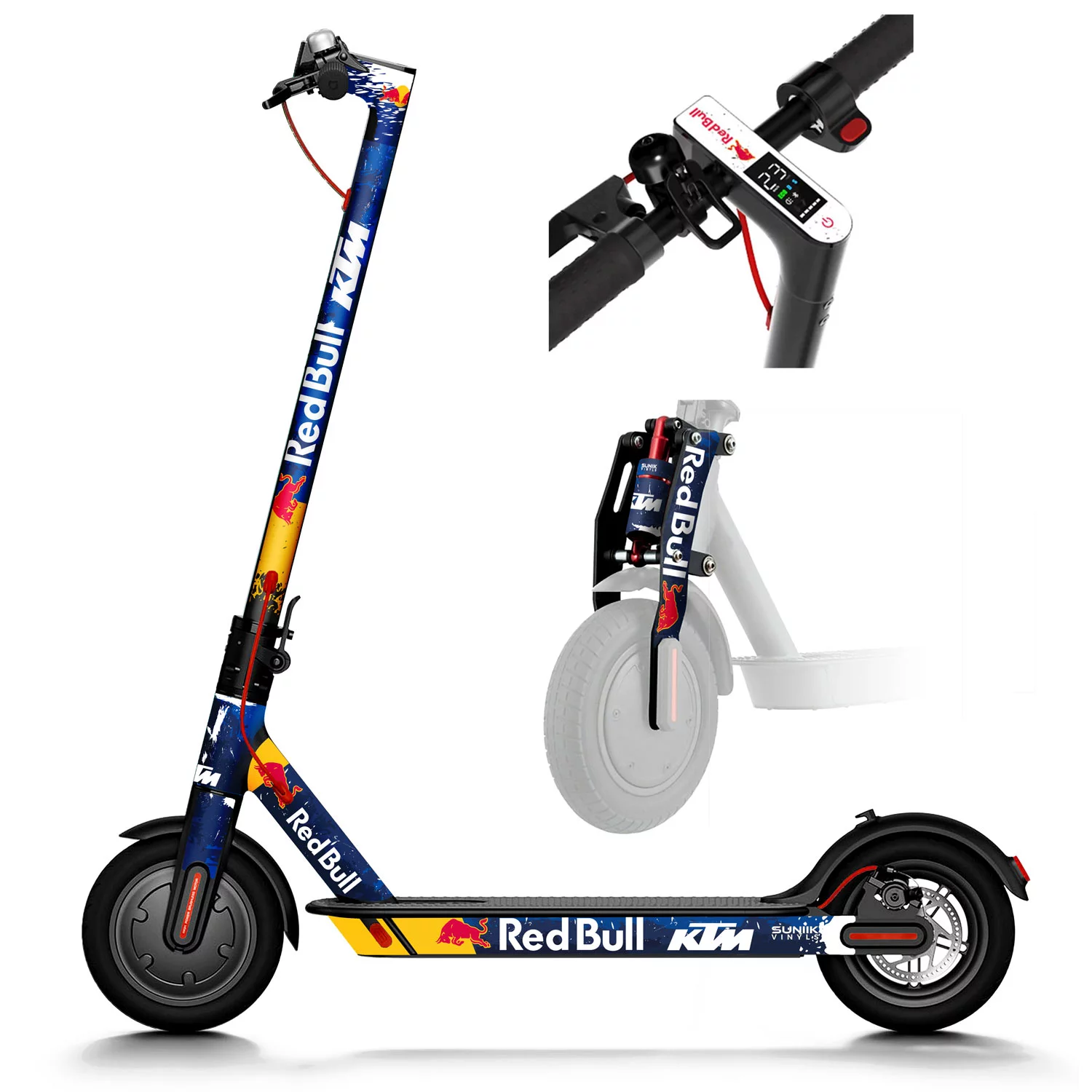 vinilo Redbull X KTM azul